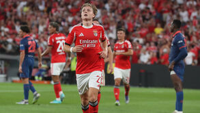 Schjelderup, extremo do Benfica