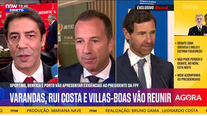 Os temas em cima da mesa na reunião de Varandas, Rui Costa, Villas-Boas e Salvador com Proença
