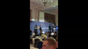 O momento em que Jorge Mendes subiu ao palco para receber prémio de carreira em Londres 