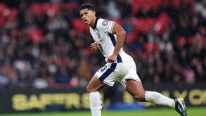 Jude Bellingham ao serviço da seleção de Inglaterra