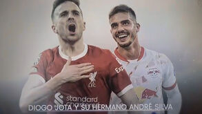 Real Madrid homenageia Diogo Jota e o irmão mas troca imagem de André Silva