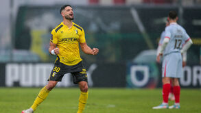  João Oliveira a festejar frente ao Arouca