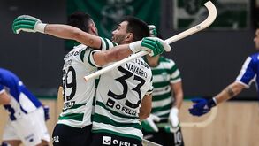 Sporting festeja vitória frente ao FC Porto