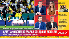 Vítor Almeida Gonçalves e o golo de Cristiano Ronaldo: «É um momento espetacular, daqueles que dá prazer ver»