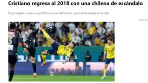 «Uma bicicleta escandalosa»: a reação da imprensa internacional ao grande golo de Cristiano Ronaldo