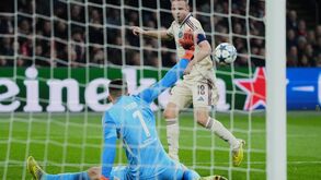 Trubin no Ajax-Benfica