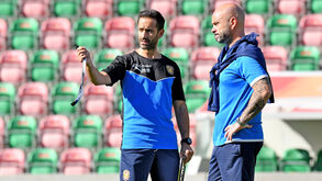 Primeiro treino de Miguel Moita foi nos Barreiros