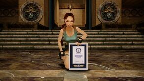 Lara Croft entra no Guinness World Records como heroína de videojogos.
