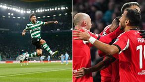 Sporting e Benfica venceram na 5.ª jornada da Champions