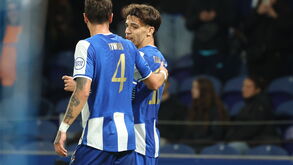 Jogadores do FC Porto celebram