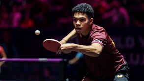 Tiago Abiodun está nos oitavos de final de singulares do Mundial de jovens