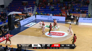 Basquetebol: os melhores momentos da enorme vitória de Portugal em Montenegro