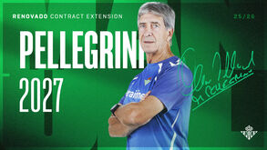 Manuel Pellegrini renova com o Betis até 2027