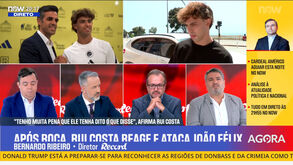 Bernardo Ribeiro: «Rui Costa foi muito educado. Se eu estivesse no lugar dele teria 'rebentado' João Félix»