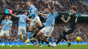 Momento do Manchester City-Leeds