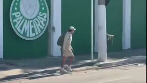 Jogador do Palmeiras foi a pé para casa depois da derrota na final da Libertadores 