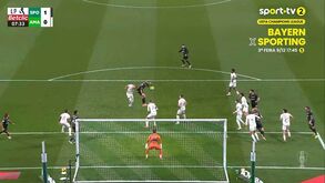 O cabeceamento fulgurante de Eduardo Quaresma que colocou o Sporting a vencer o Estrela