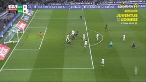 O primeiro golo de Luis Suárez ao Estrela após uma grande jogada coletiva do Sporting