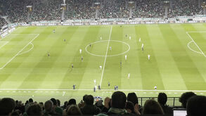 Alvalade levantou-se para aplaudir e dedicar cântico a Jovane Cabral