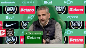 Rui Borges admite que só por uma vez pensou no dérbi: «Para ser o mais honesto possível...»