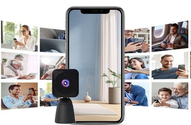 A AOBOCAM oferece vigilância discreta e acessível para segurança doméstica e profissional