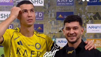 Repórter brasileiro após entrevistar Cristiano Ronaldo: «A pele dele brilhava mais, reluzia uma luz...»