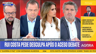 Bernardo Ribeiro e o debate quente: «Rui Costa ganha à tangente porque é o que faz menos peixeirada»