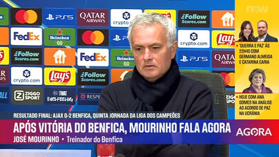 Mourinho e as declarações de Sérgio Conceição