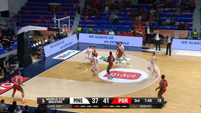 Basquetebol: os melhores momentos da enorme vitória de Portugal em Montenegro
