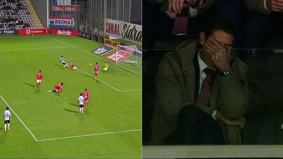 GOLO! Nacional, Chuchu Ramírez aos 60', Nacional 1-0 Benfica