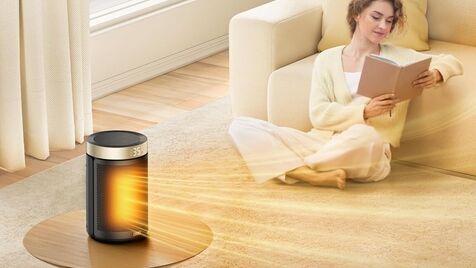 Aquecedor Dreo, com distribuição eficiente de calor