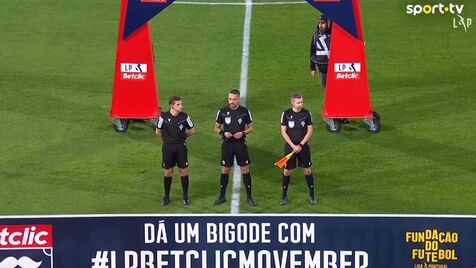 Estoril x Arouca: Início de jogo