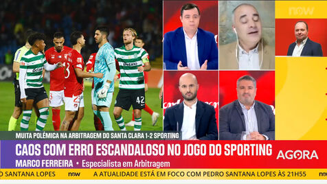 Ainda o Santa Clara-Sporting: o que deve o árbitro fazer em caso de dúvida entre canto e pontapé de baliza?