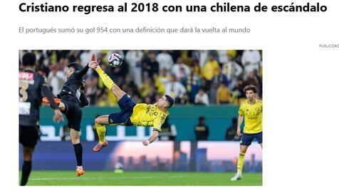 Sport (Espanha): «Cristiano regressa a 2018 com uma bicicleta escandalosa»