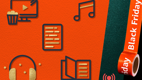 Promoções Black Friday Amazon em direto, com descontos em livros, filmes, música e muito mais