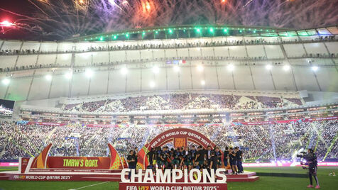 As melhores imagens da festa da Seleção Nacional após a conquista do Mundial de sub-17
