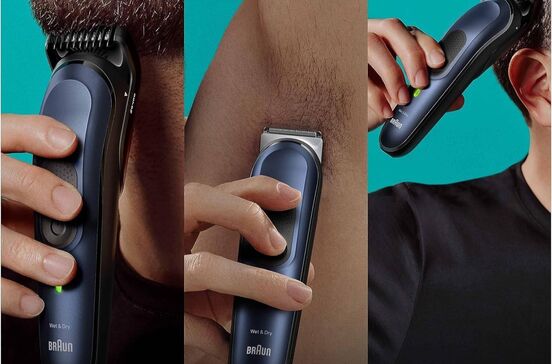 Braun Série 7 MGK7410: kit para cuidado masculino, com desconto de 40% na Amazon