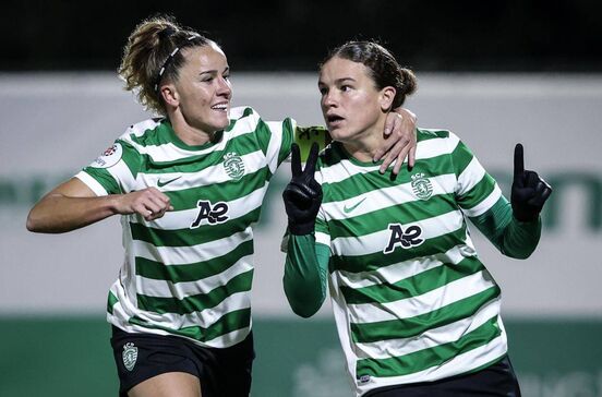 Sporting vence Glasgow City no prolongamento e apura-se para os 'quartos' da Europa Cup