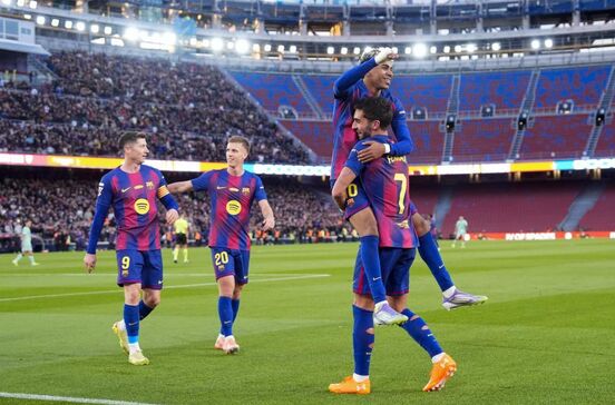 Vitória na 'estreia' do novo Camp Nou