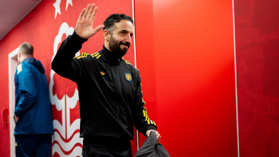 Ruben Amorim elogia o esforço dos seus jogadores frente ao Nottingham