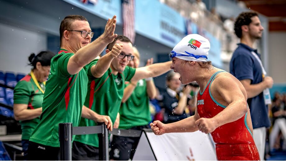 Portugal termina Europeus de Síndrome de Down em natação com mais 10 pódios