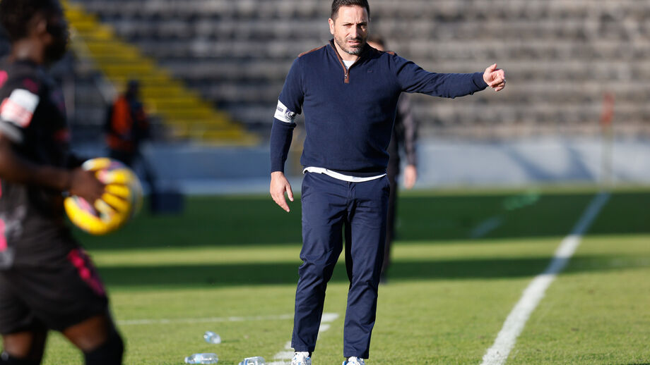 Vasco Matos, treinador do Santa Clara