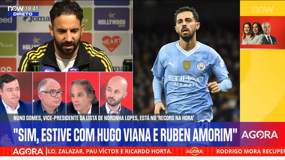 Candidato a vice-presidente na lista de Noronha Lopes foi o convidado do programa 'Record na Hora', no NOW
