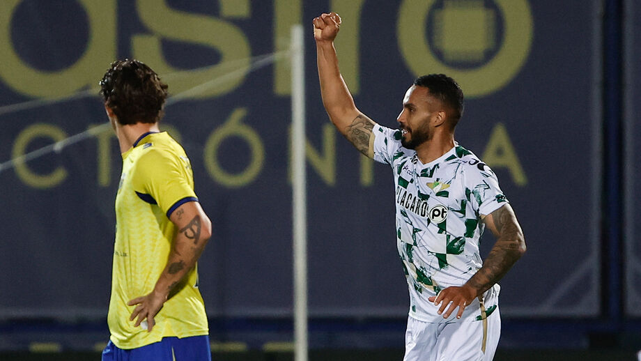 Schettine celebra golo e reafirma desejo de vitórias.
