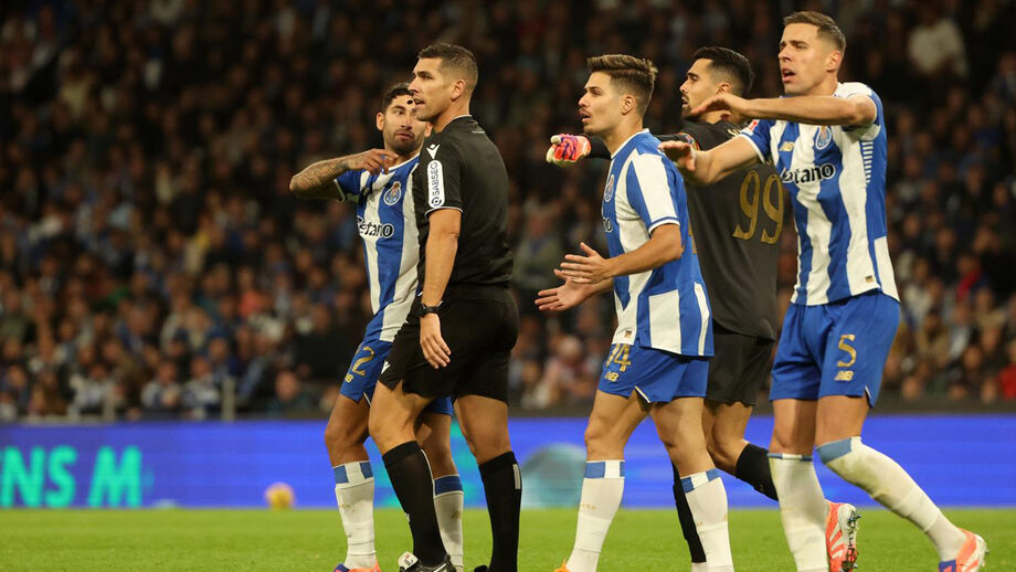 Fábio Veríssimo foi o árbitro do FC Porto-Sp. Braga
