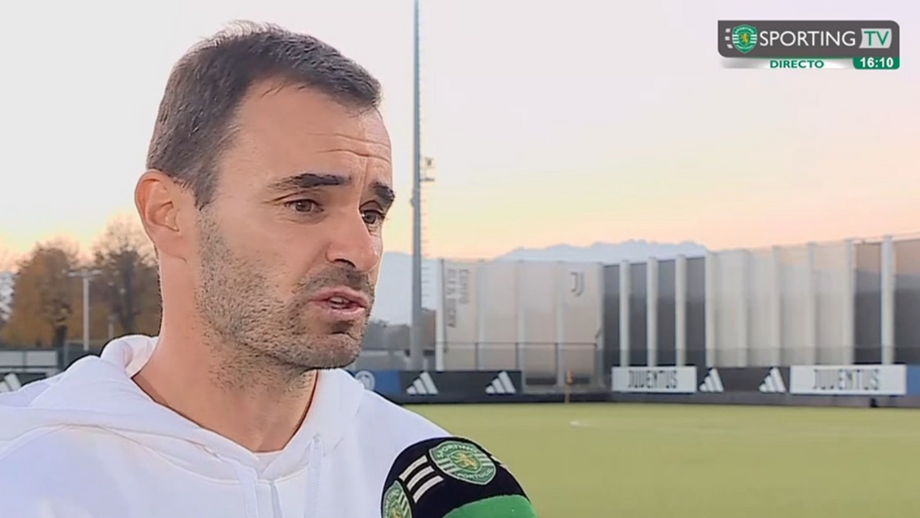 João Gião falou à Sporting TV no fim do jogo