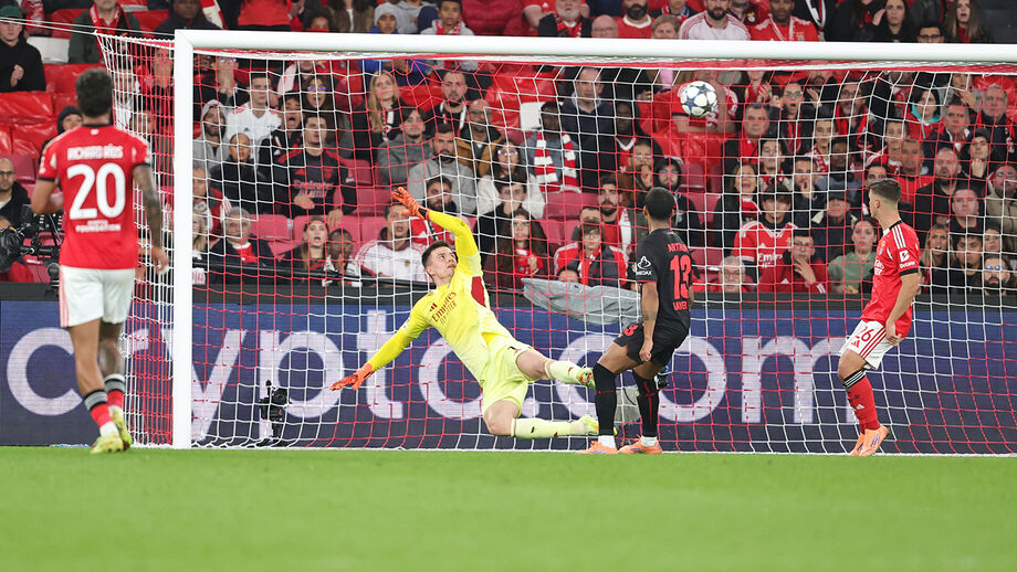 Benfica perde na Champions League