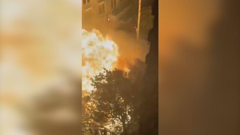 Sete bombeiros ficaram feridos