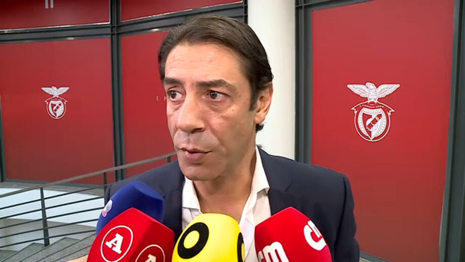 Declarações do presidente do Benfica no Estádio da Luz