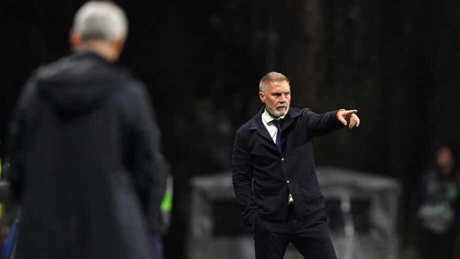 Thorsten Fink avalia jogo do Genk contra o Sp. Braga.
